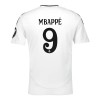 Camisola Real Madrid Mbappé 9 Homen Equipamento 1ª 24/25